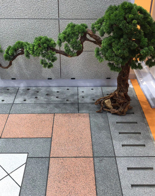 仿花岗岩厚板_地铺石铺贴效果图1